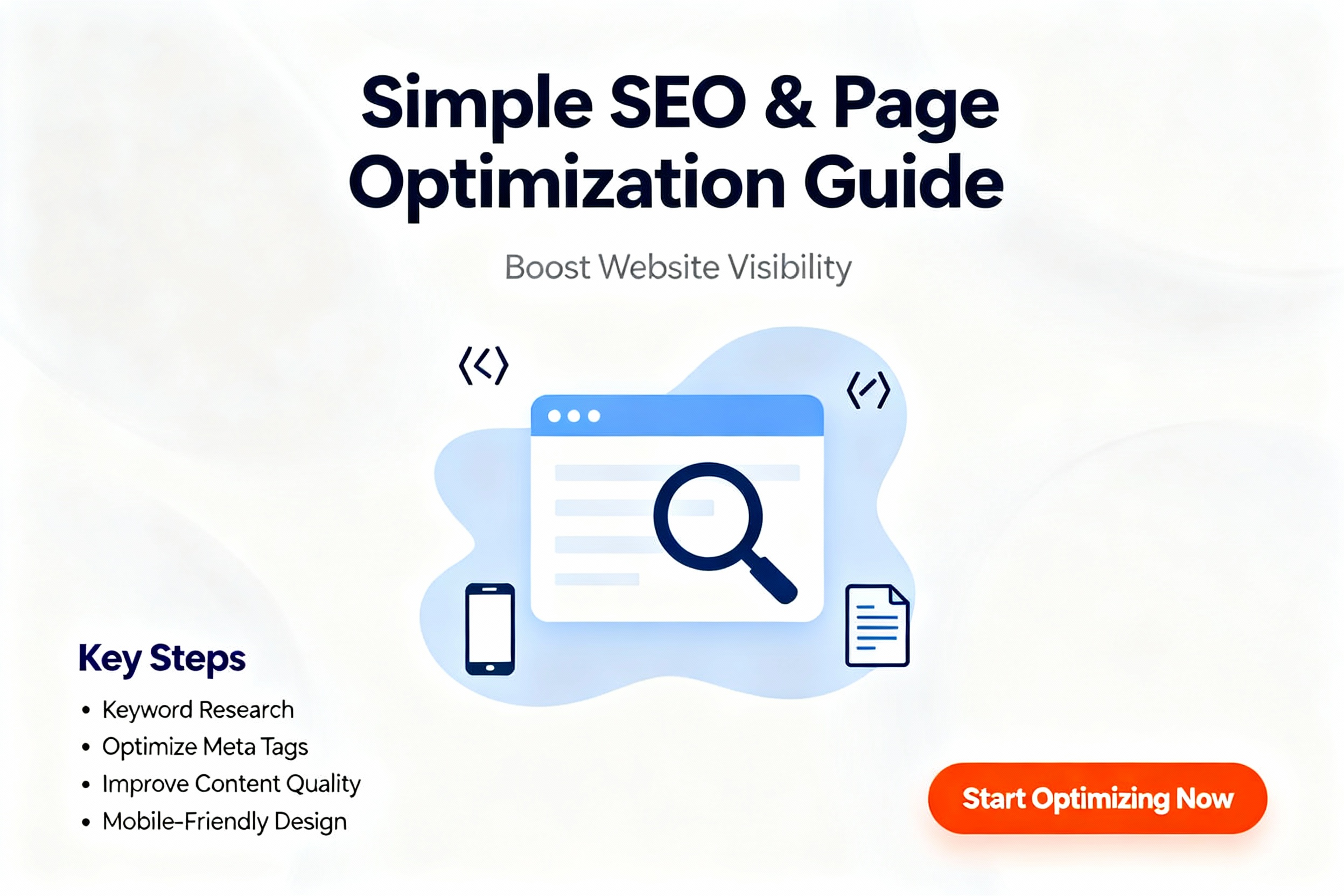 Simple SEO & Page Optimization Guide to Boost Your Website Visibility