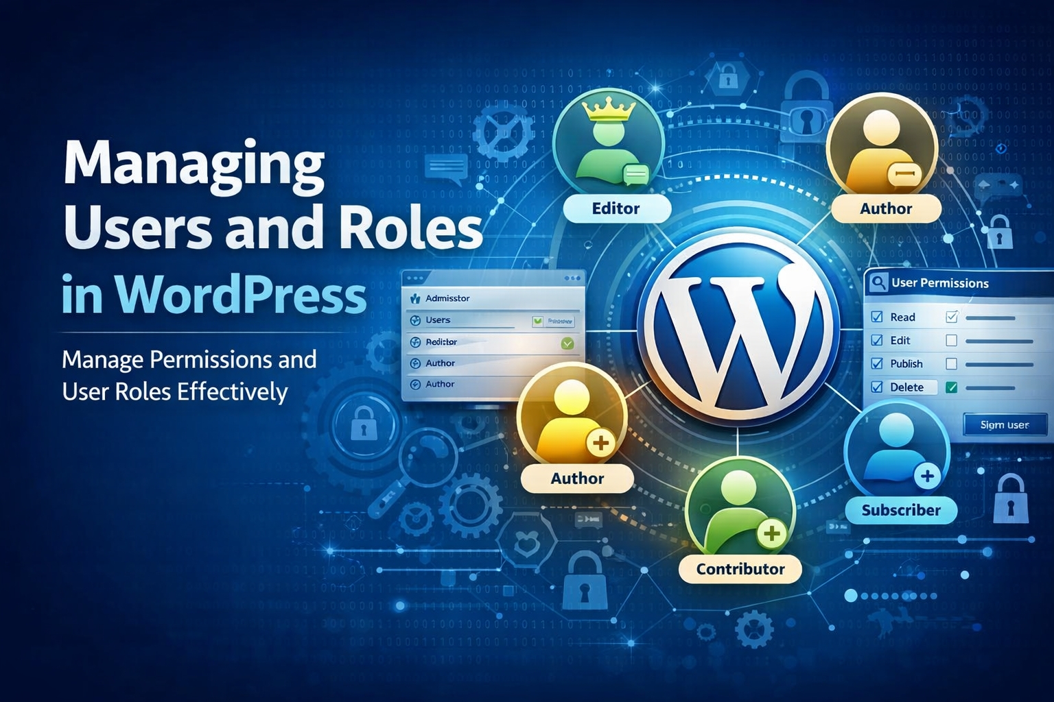 Managing Users and Roles in WordPress