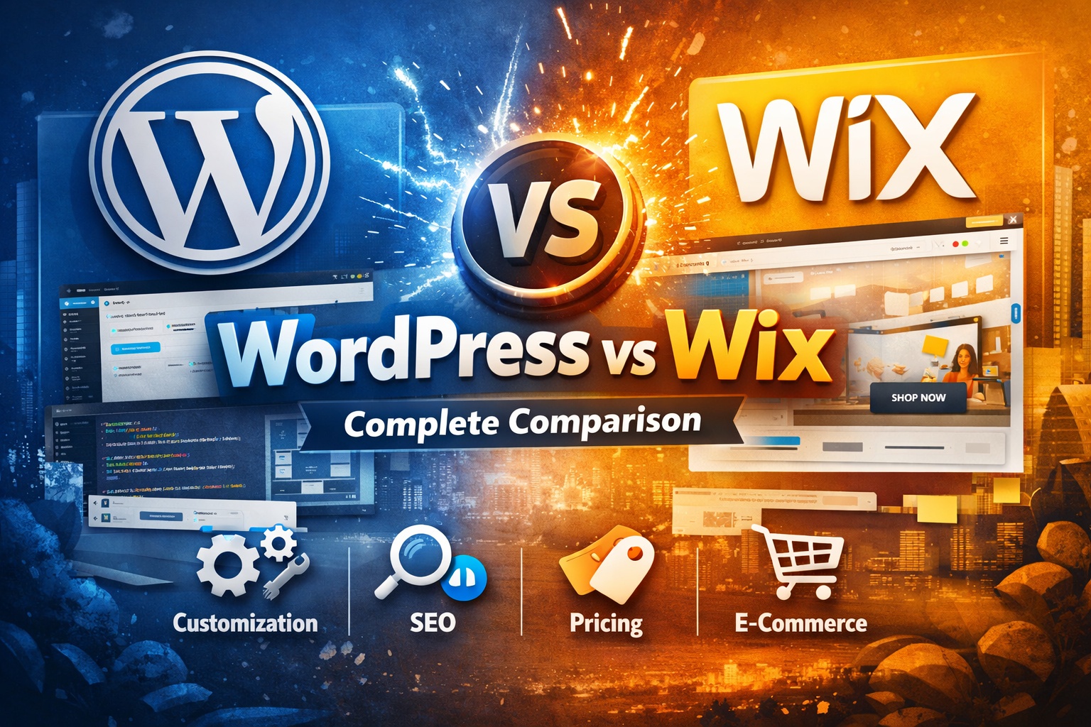 WordPress vs Wix – Complete Comparison