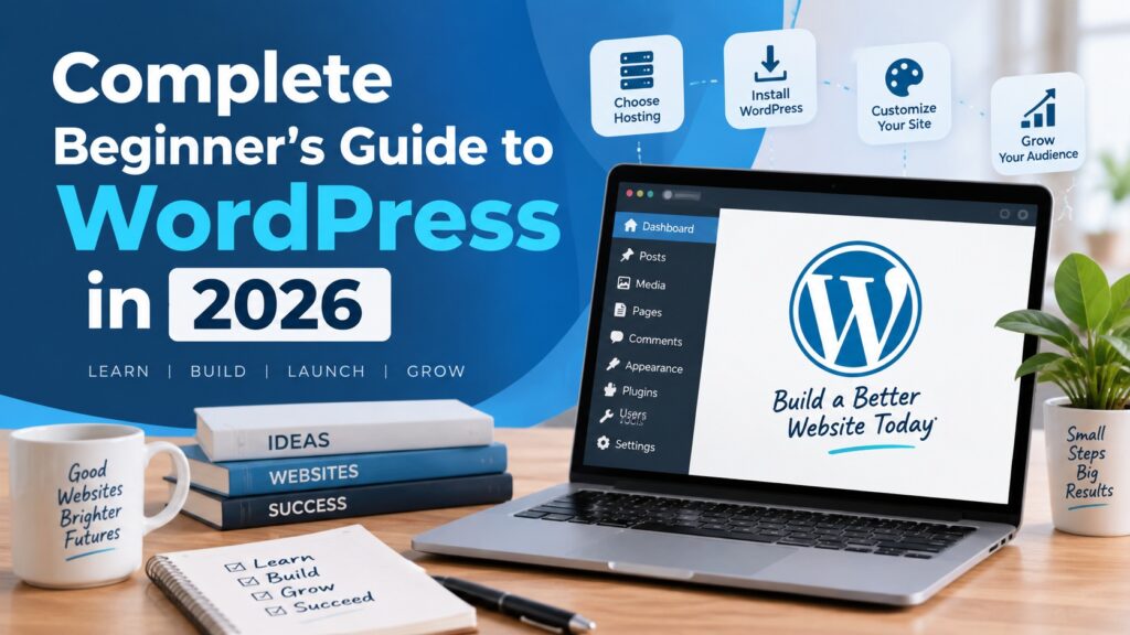 Complete Beginner’s Guide to WordPress in 2026
