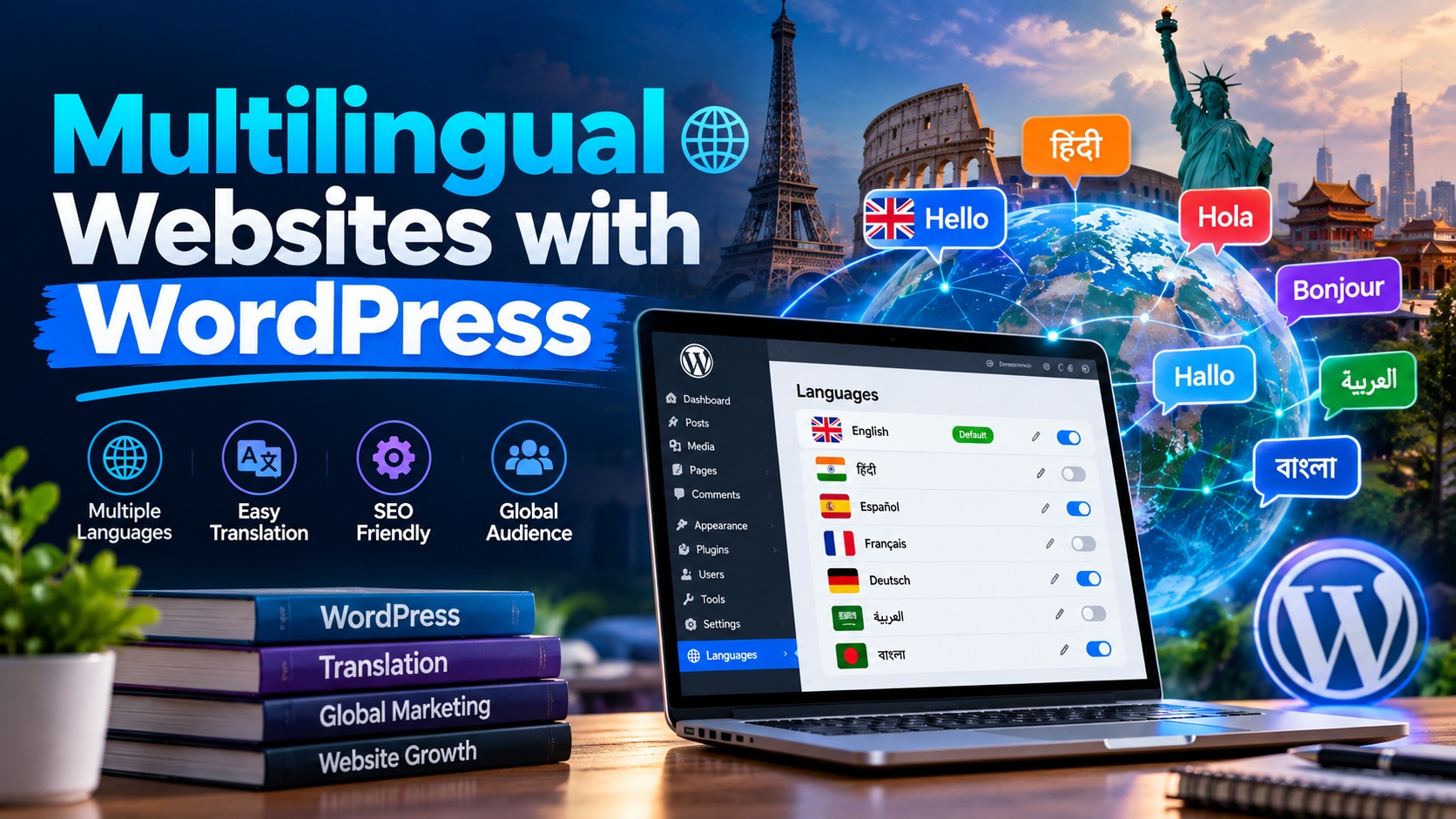Multilingual Websites with WordPress
