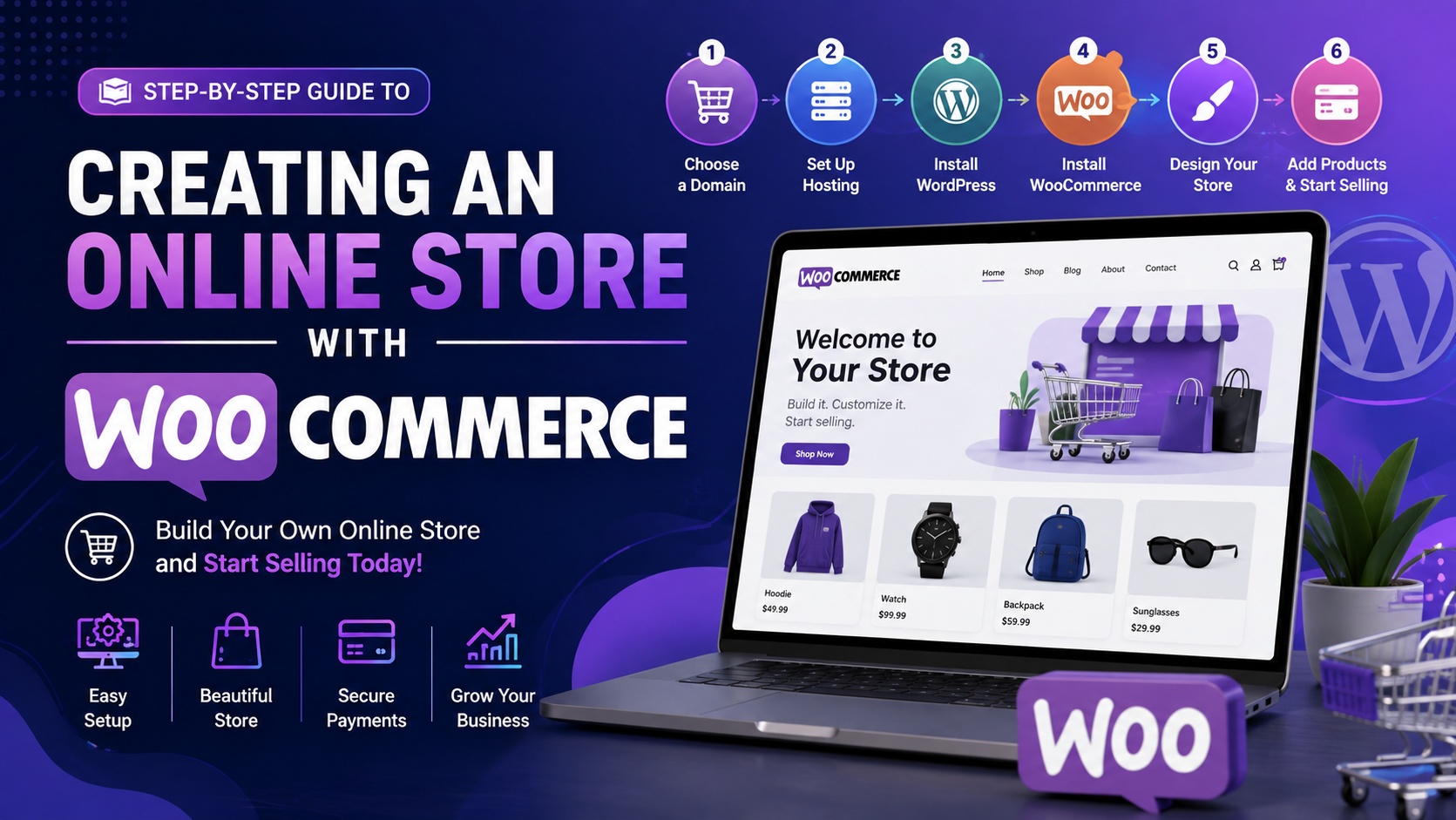 Step-by-Step Guide to Creating an Online Store with WooCommerce