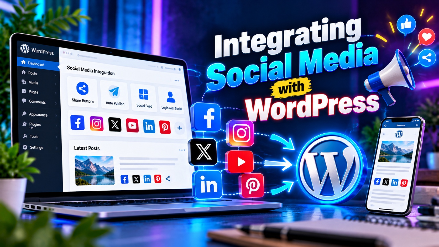 Integrating Social Media with WordPress