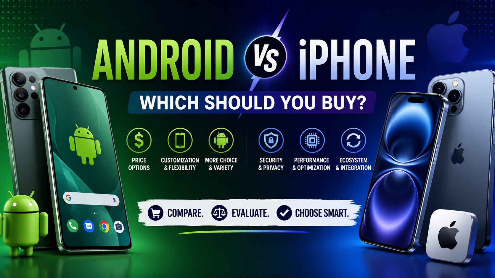 Android vs iPhone – Which Should You Buy?