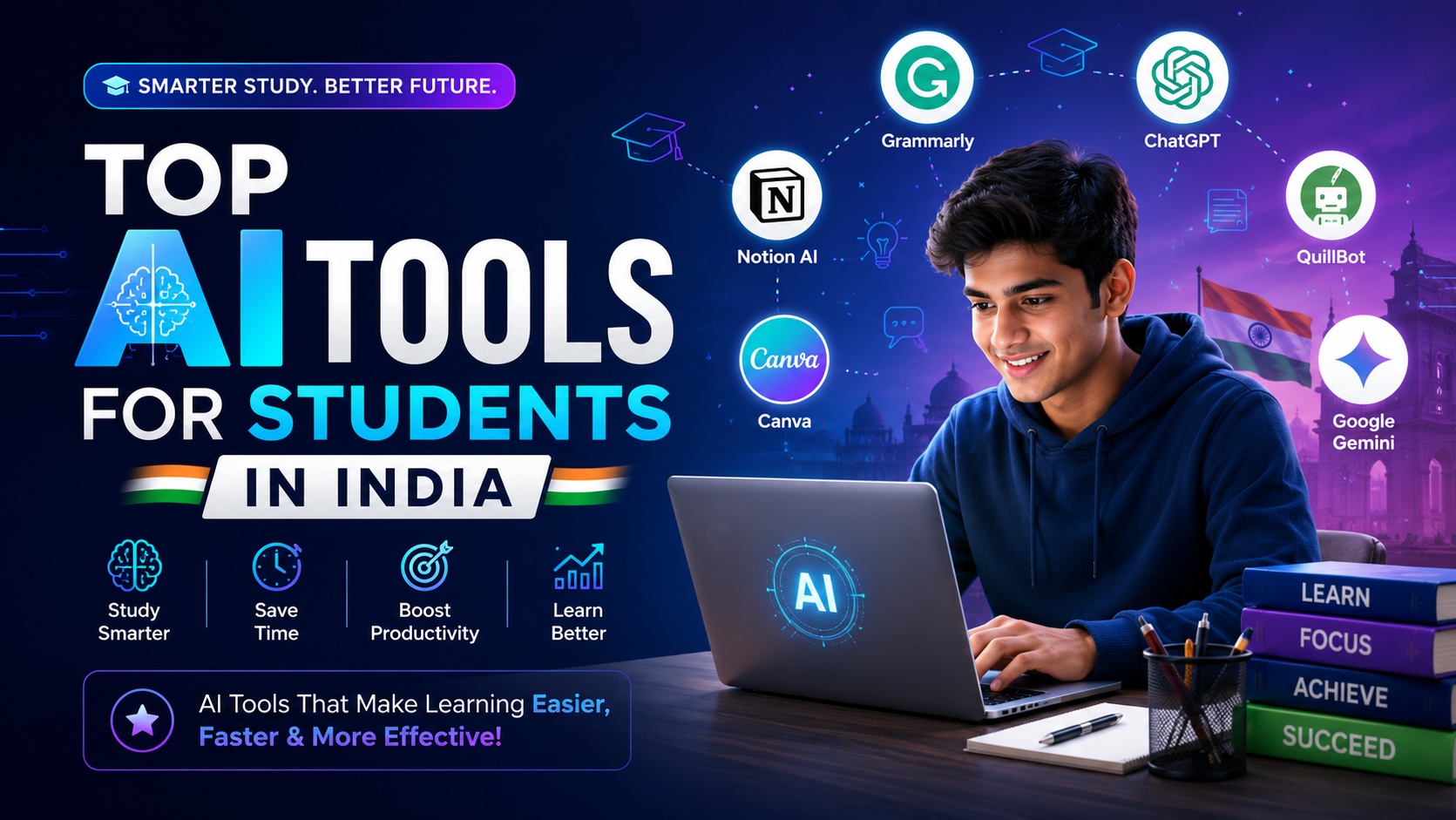 Top AI Tools for Students in India