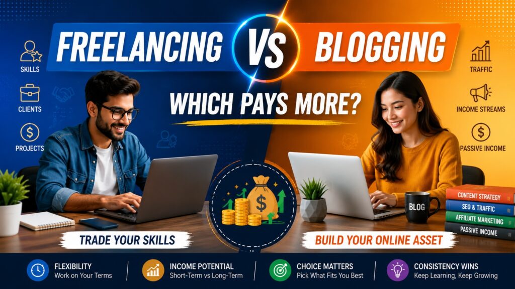 Freelancing vs Blogging: Which Pays More?