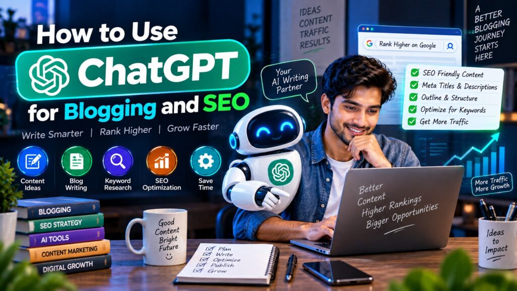 How to Use ChatGPT for Blogging and SEO